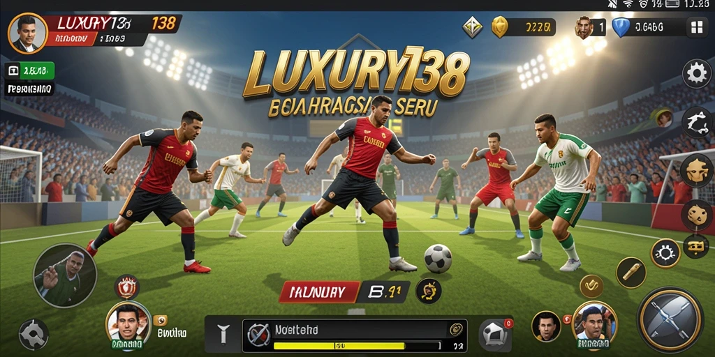 Tampilan permainan LUXURY138 yang penuh aksi dan kompetisi olahraga.