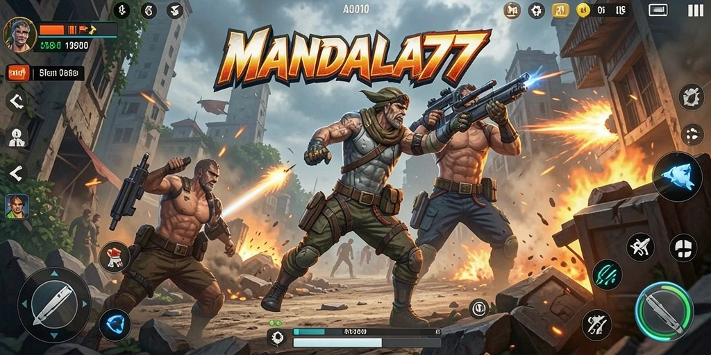 Gameplay menegangkan MANDALA77 dengan aksi seru dan grafis memukau.